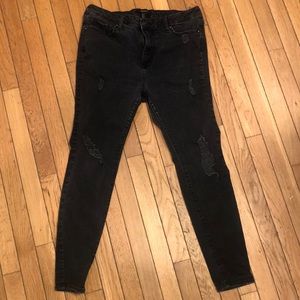 Forever 21+ Black Jeans Size 12